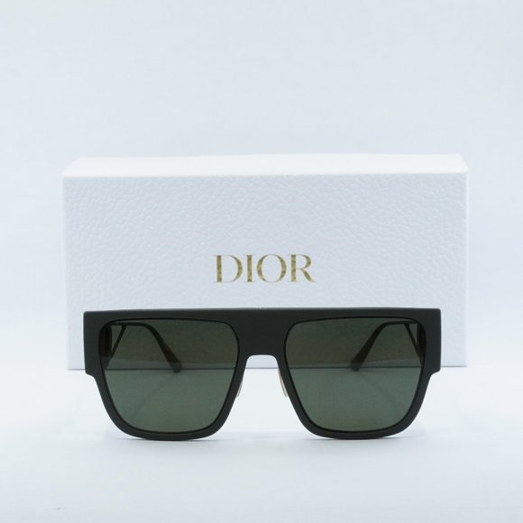 FINAL PRICE NEW DIOR 30MONTAIGNE S3U 56C0 MATTE GREEN/GREEN SUNGLASSES - Picture 2 of 13